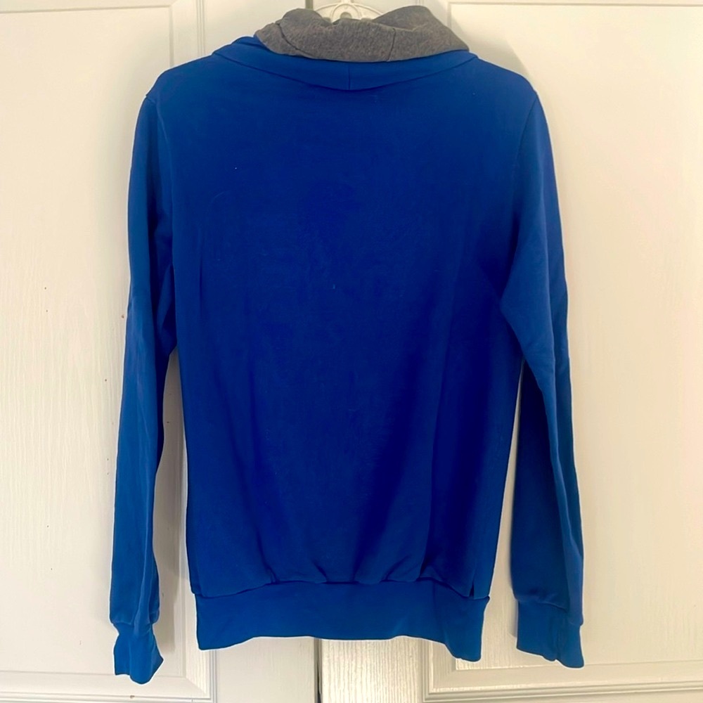 🇬🇷 BERTO CONTI Sweater - Blue & Gray - Picture 8 of 14